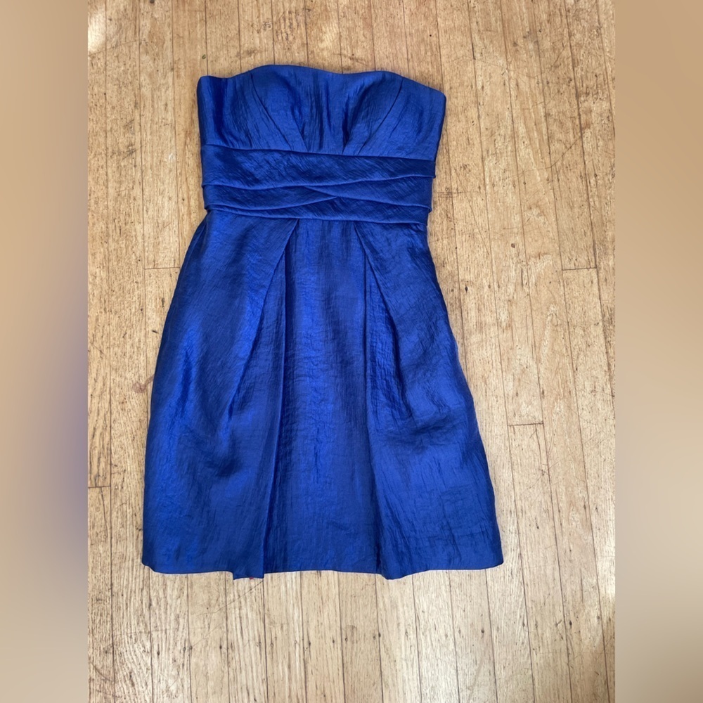 Max and Cleo strapless hoco cruise New Year’s Eve dress size 4 rush week